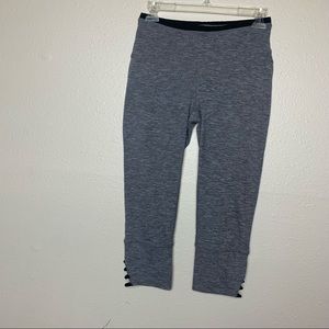 Prana gray Capri leggings size small